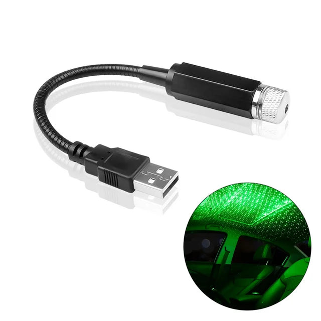  Projector Car Roof Atmosphere Galaxy Lamp USB