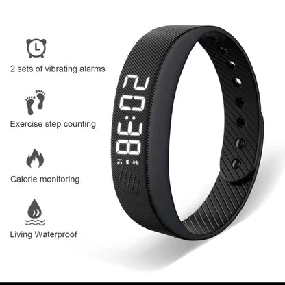 SmartFit™ Fitness Band – Waterproof Activity Tracker with Step Counter & Smart Alerts