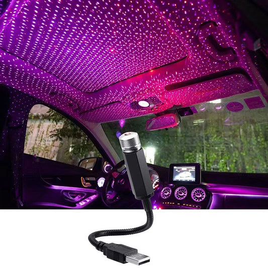  Projector Car Roof Atmosphere Galaxy Lamp USB