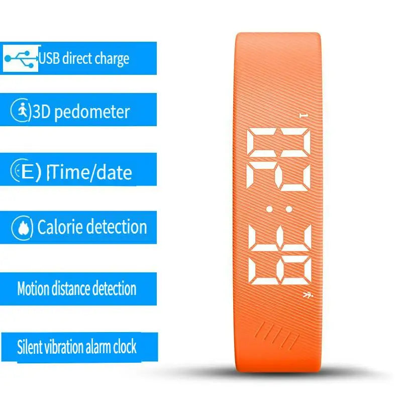 SmartFit™ Fitness Band – Waterproof Activity Tracker with Step Counter & Smart Alerts