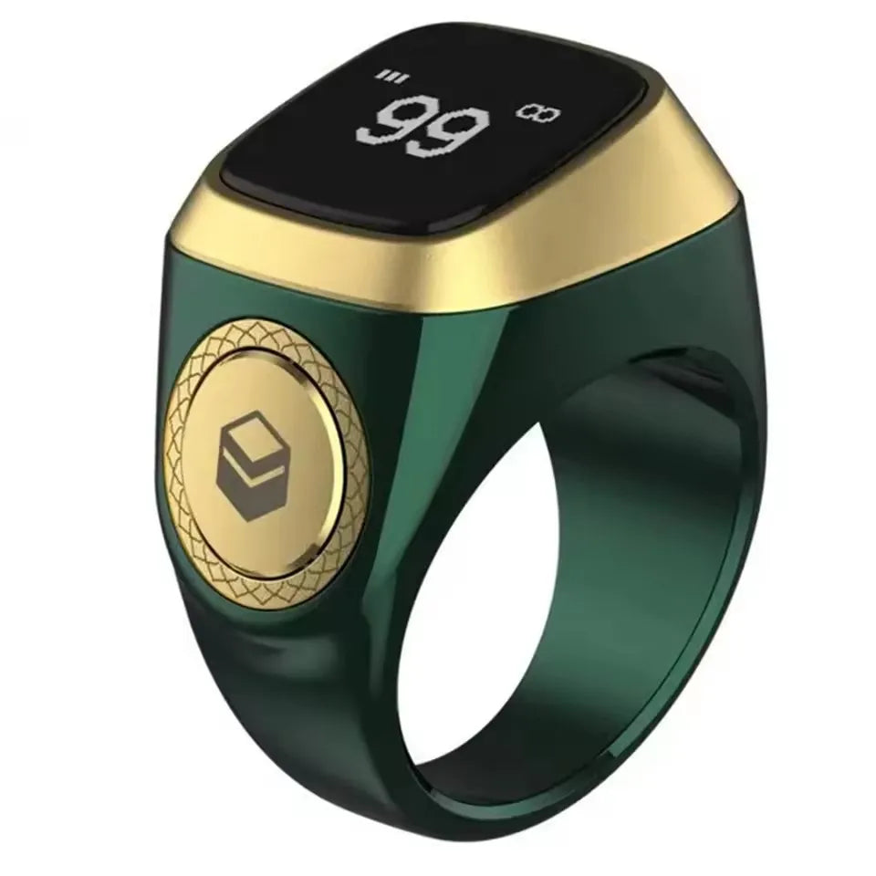 SmartZikr™ – Smart Islamic Ring with Zikr Counter, Qibla & 5 Prayer Reminders  