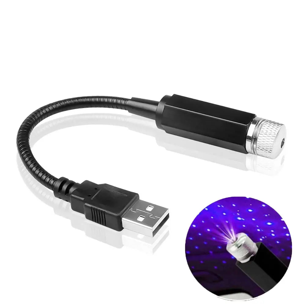  Projector Car Roof Atmosphere Galaxy Lamp USB