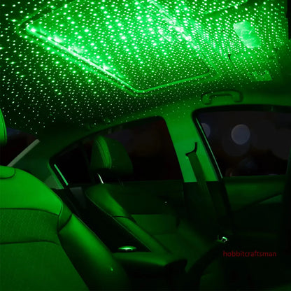  Projector Car Roof Atmosphere Galaxy Lamp USB