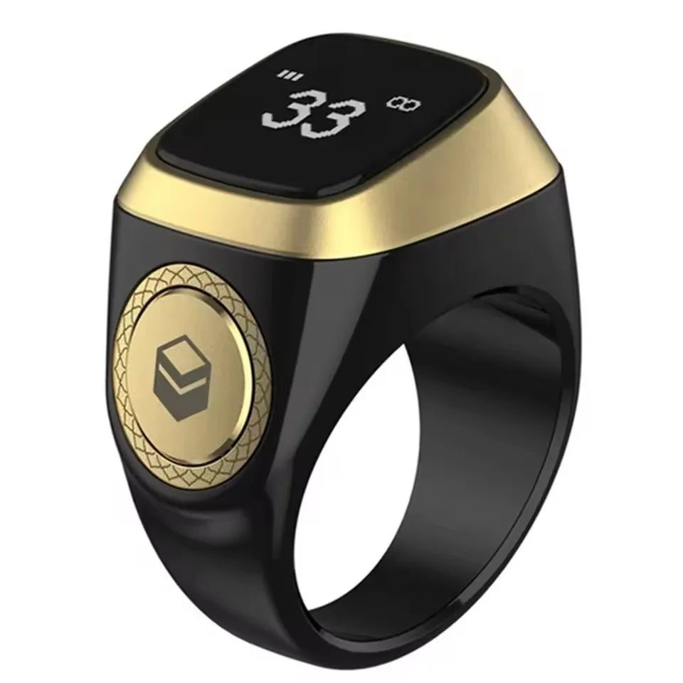 SmartZikr™ – Smart Islamic Ring with Zikr Counter, Qibla & 5 Prayer Reminders  