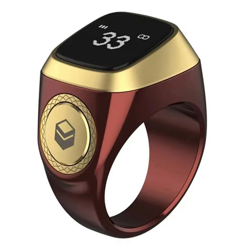 SmartZikr™ – Smart Islamic Ring with Zikr Counter, Qibla & 5 Prayer Reminders  