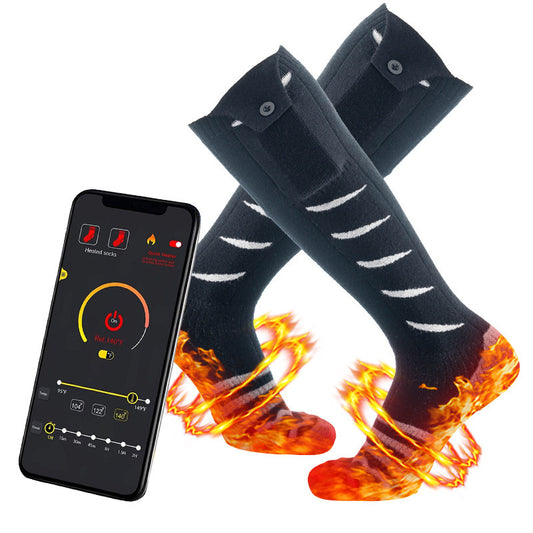 Smart Heated Socks | APP Remote Control, Rechargeable & Adjustable Temperature