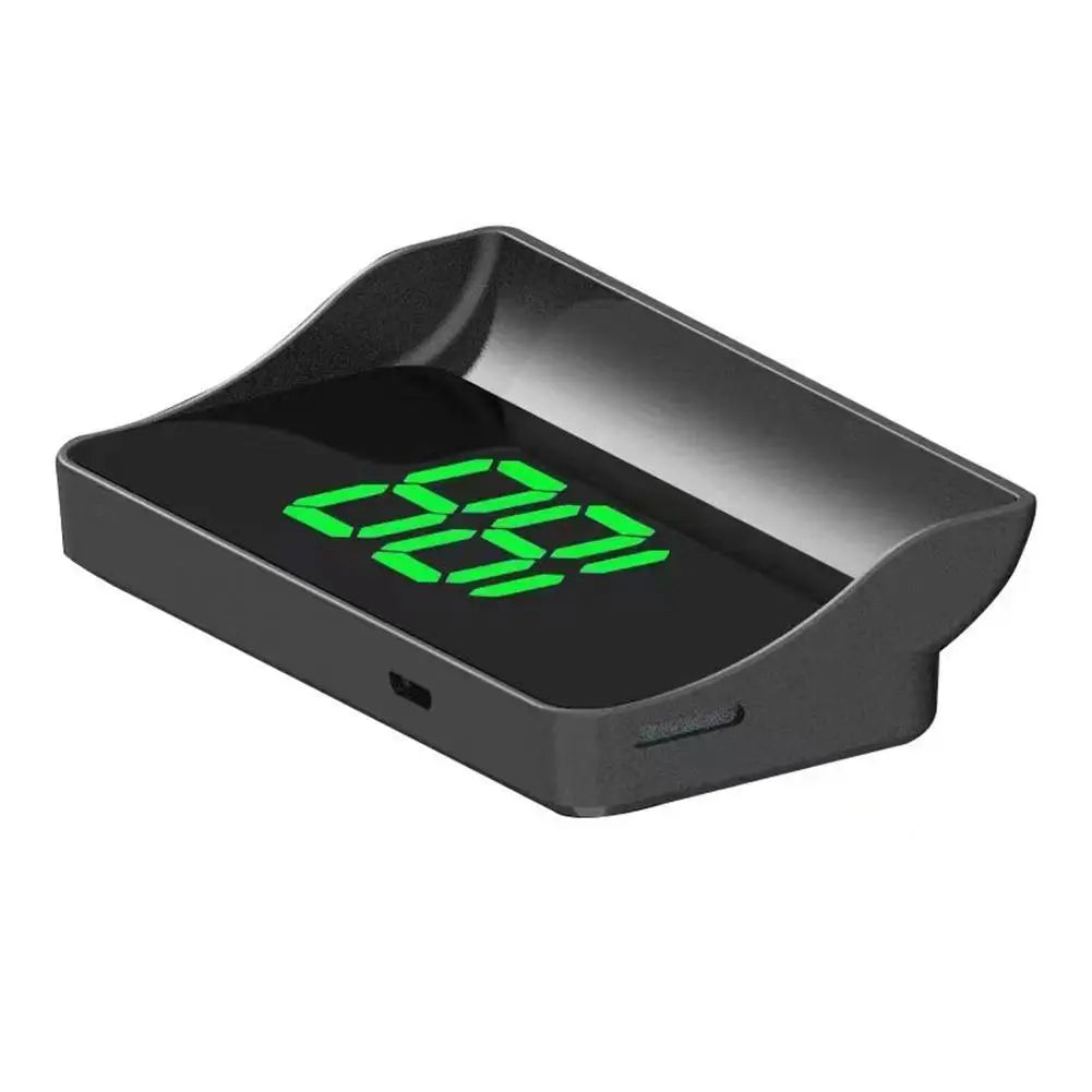 DriveView™ GPS HUD — Real-Time Digital Speedometer | Plug & Play Windshield Display