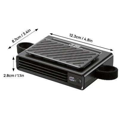 【Summerfinds】Joytutus 2026 Car Seat Fan with Seatback Cooling Airflow for Driver & Back Seat Passengers, 5-Speed Quiet Detachable Clip Magic Tape Backseat Wireless Fan for Baby Rear Facing, Headrest Carseat Fan for Infant, Kids & Dogs